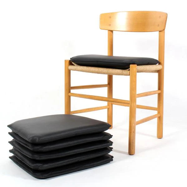 Elevate Your Folkeskolen Chairs with Leather Cushion Covers