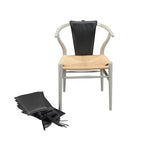 Load image into Gallery viewer, Back Leather Cushion for Hans J. Wegner&#39;s Y CH 24 Chair - Deszine Talks
