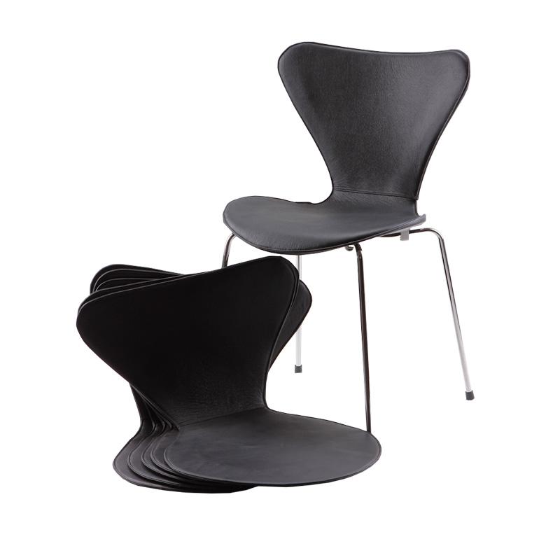 Leather covers for Arne Jacobsen's 3107/3207 chairs  (6) - Deszine Talks