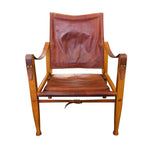 Load image into Gallery viewer, Leather cushion for Safari Stol Chair in Tan Color
