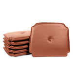 Load image into Gallery viewer, Lather Cushion with button set of 6 Pcs for Hans J. Wegner&#39;s Y chair. (6) - Deszine Talks
