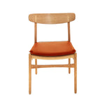 Load image into Gallery viewer, Pillow kit for Hans J. Wegner&#39;s CH23 chair. Black leather (6)
