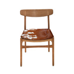 Load image into Gallery viewer, Pillow kit for Hans J. Wegner&#39;s CH23 chair. Black leather (6)
