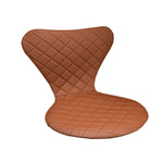 Load image into Gallery viewer, Leather Zic Zac covers for Arne Jacobsen&#39;s 3107/3207 chairs
