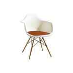 Load image into Gallery viewer, leather cushion for the Charles Eames models DAW, DAR, DAX, DAL and RAR chairs
