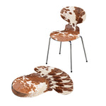 Load image into Gallery viewer, Hairon Leather Six Chair Covers for Arne Jacobsen&#39;s Ant chairs 3101
