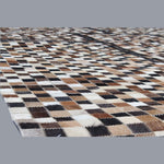 Load image into Gallery viewer, Handmade Genuine Hairon Leather Cowhide Patchwork Carpets - Deszine Talks
