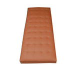 Load image into Gallery viewer, Daybed, Tan-colored leather with steel legs - Deszine Talks
