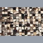 Load image into Gallery viewer, Handmade Genuine Hairon Leather Cowhide Patchwork Carpets - Deszine Talks
