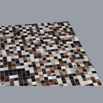 Load image into Gallery viewer, Handmade Genuine Hairon Leather Cowhide Patchwork Carpets - Deszine Talks
