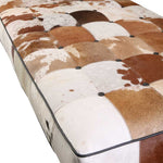 Load image into Gallery viewer, Daybed in cowhide with steel legs - Deszine Talks
