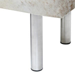 Load image into Gallery viewer, Bench in Cowhide Multi Color with Steel Legs - Deszine Talks
