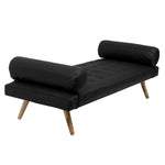 Load image into Gallery viewer, DayBed with Wodden Legs &amp; Two Cushion - Deszine Talks
