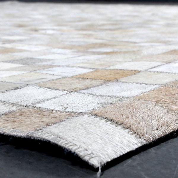 Handmade Genuine Hairon Leather Cowhide Patchwork Carpets - Deszine Talks