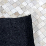 Load image into Gallery viewer, Handmade Genuine Hairon Leather Cowhide Patchwork Carpets - Deszine Talks
