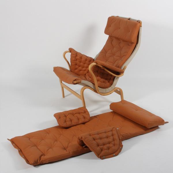 Cushion set for Bruno Mathsson's Pernilla lounge chair.(5) - Deszine Talks