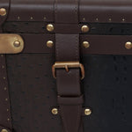 Load image into Gallery viewer, Leather Luggage box - Deszine Talks
