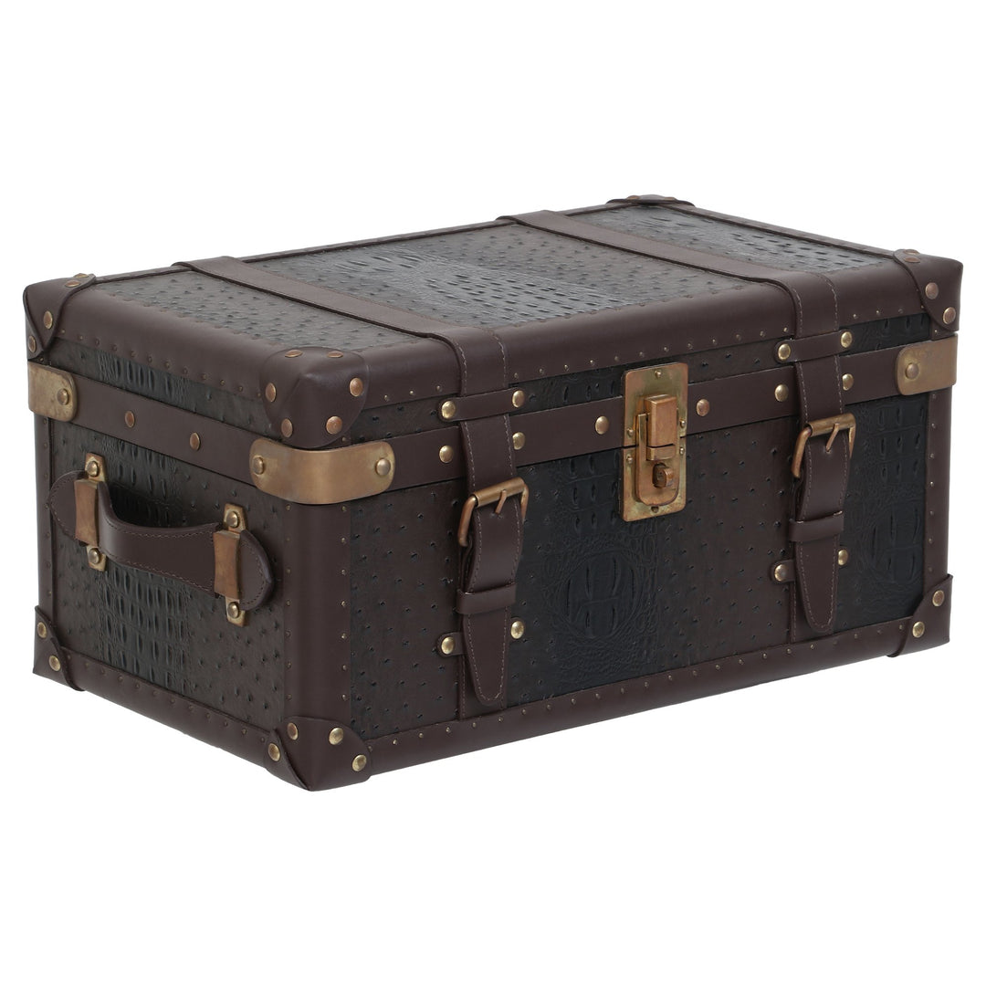 Leather Luggage box - Deszine Talks