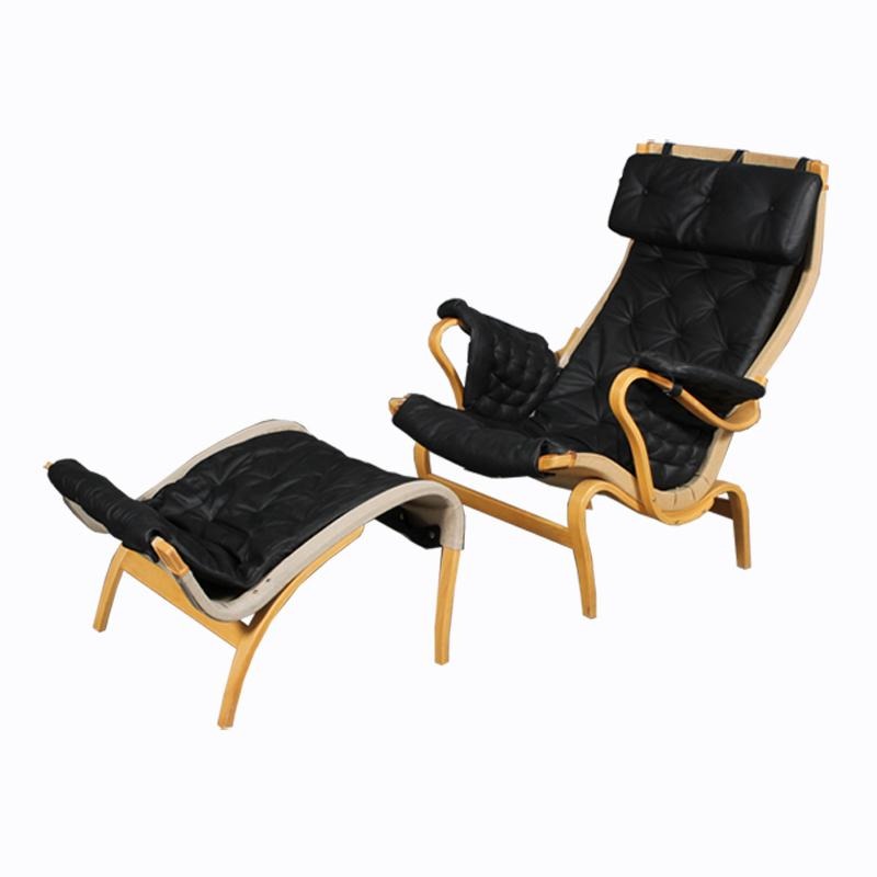 Cushion set for Bruno Mathsson's Pernilla lounge chair.(5) - Deszine Talks