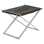 Load image into Gallery viewer, Designer Folding steel stool with Leather Seat - Deszine Talks
